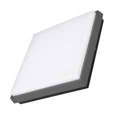 Светильник LGD-AREA-S240x240-25W Warm3000 (GR, 110 deg, 230V)