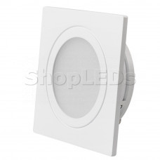 Светодиодный светильник LTM-S60x60WH-Frost 3W Day White 110deg, SL020764