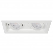 Светильник MS-VORTEX-BUILT-S170x90-2x12W Warm3000 (WH-WH, 20 deg, 230V) (Arlight, IP20 Металл, 5 лет)