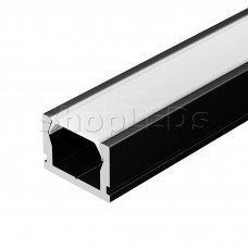 Профиль PIK-1007-2000 ANOD BLACK (Arlight, Алюминий)