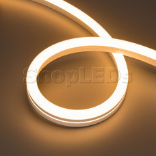 Лента герметичная MOONLIGHT-SIDE-A140-12x24mm 24V Warm2200 (9.6 W/m, IP68, 5m, wire x2) (Arlight, Прямой вывод кабеля)