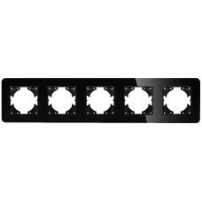 Рамка стеклянная FRM-OMALI-GS-5-BK (Arlight, -)