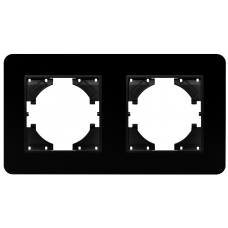 Рамка стеклянная FRM-OMALI-SFGS-2-BK (Arlight, -)