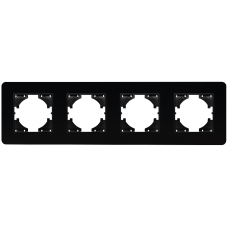 Рамка стеклянная FRM-OMALI-SFGS-4-BK (Arlight, -)