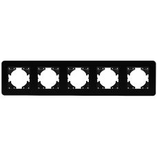 Рамка стеклянная FRM-OMALI-SFGS-5-BK (Arlight, -)