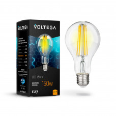 Лампа Voltega Crystal SLVG10-A1E27warm15W-F