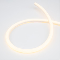 Гибкий неон диаметр 16мм круглый 144 LED/м ТЕПЛЫЙ БЕЛЫЙ 230В бухта 50м (с комплектом подключения) NEON-NIGHT