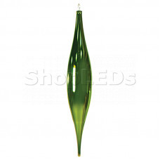 Елочная фигура Сосулька, 91 см, цвет зеленый