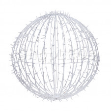 Шар светодиодный 230V, диаметр 80 см, 450 светодиодов, эффект мерцания, цвет белый NEON-NIGHT, SL501-614