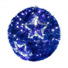 Фигура "Шар", LED подсветка диам. 40см, синий NEON-NIGHT