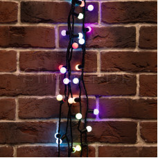 Гирлянда "LED - шарики", RGB, Ø17,5 мм, 10 м, Neon-Night
