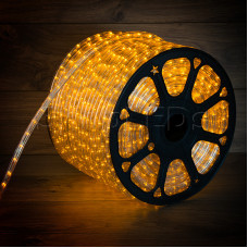 Дюралайт LED, постоянное свечение (2W) - желтый, бухта 100м