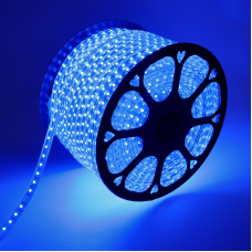 Лента светодиодная 220В, SMD5050, 60 LED/м, Синий, 13х8мм, IP67 NEON-NIGHT
