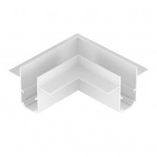 509246 Соединитель угловой горизонтальный UNO для встраиваемого трека 509226 БЕЛЫЙ