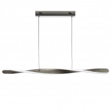 615089 Люстра TORINO 28W LED 1260LM ВОРОНЁНАЯ СТАЛЬ 3000K