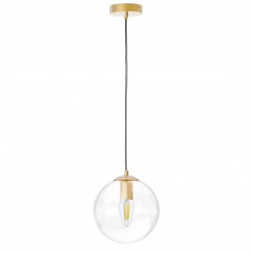 801002 Люстра SFERETTA E27 1х6W (led) E27 ЗОЛОТО/ПРОЗРАЧНЫЙ