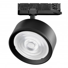 A5737QT60G Светильник ALTA PRO для трековой системы Quattro LED 35W 3230LM 60G ЧЕРНЫЙ 3000K с адаптером (215737 + 594047 + 215704)